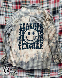 Teacher Transfer Flannel