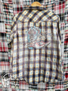 Kick Rocks Transfer Flannel