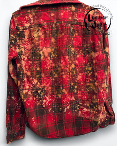 Red Distressed Flannel