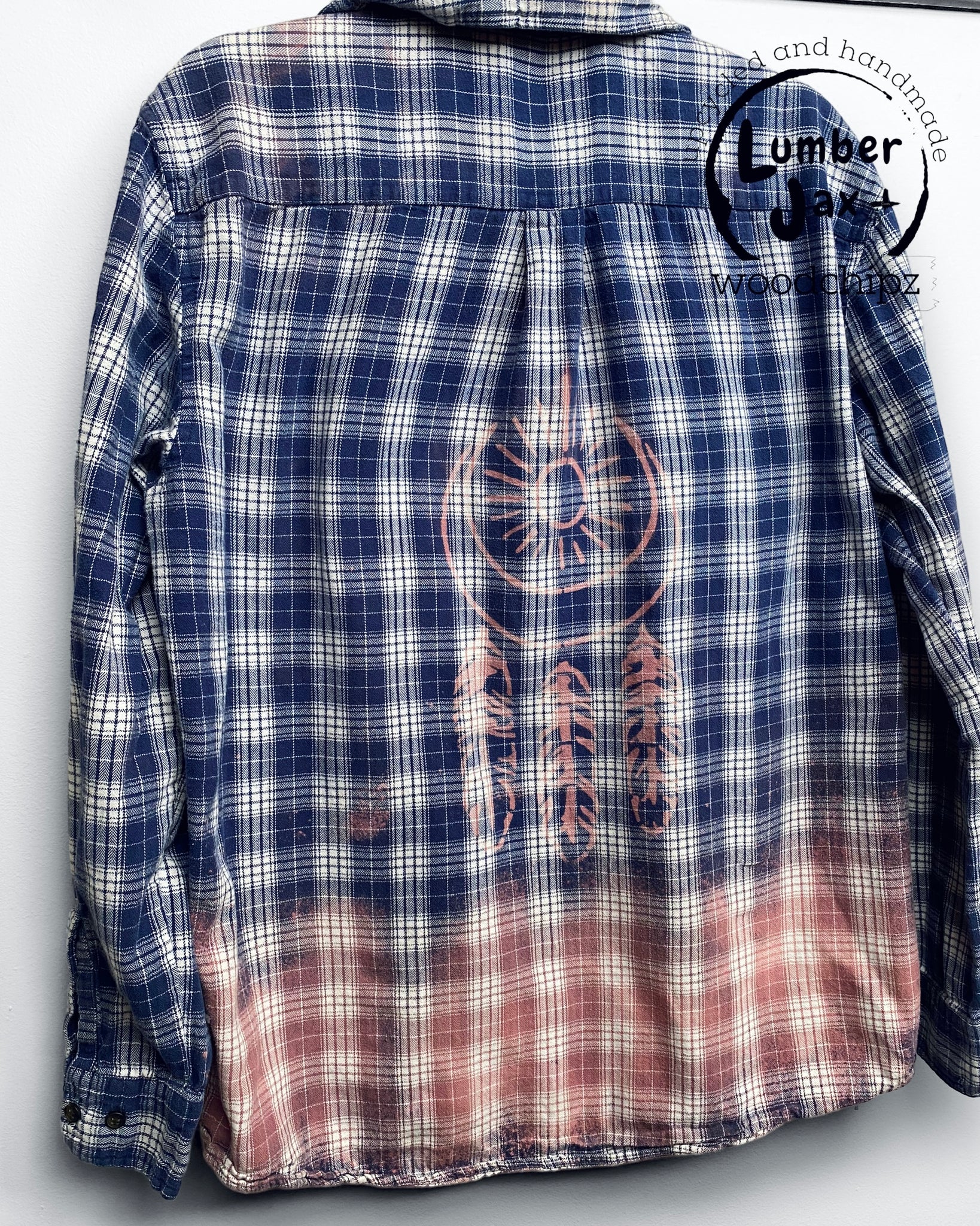Dreamcatcher Stamped Flannel
