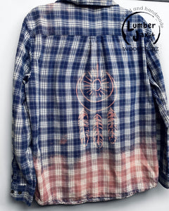 Dreamcatcher Stamped Flannel