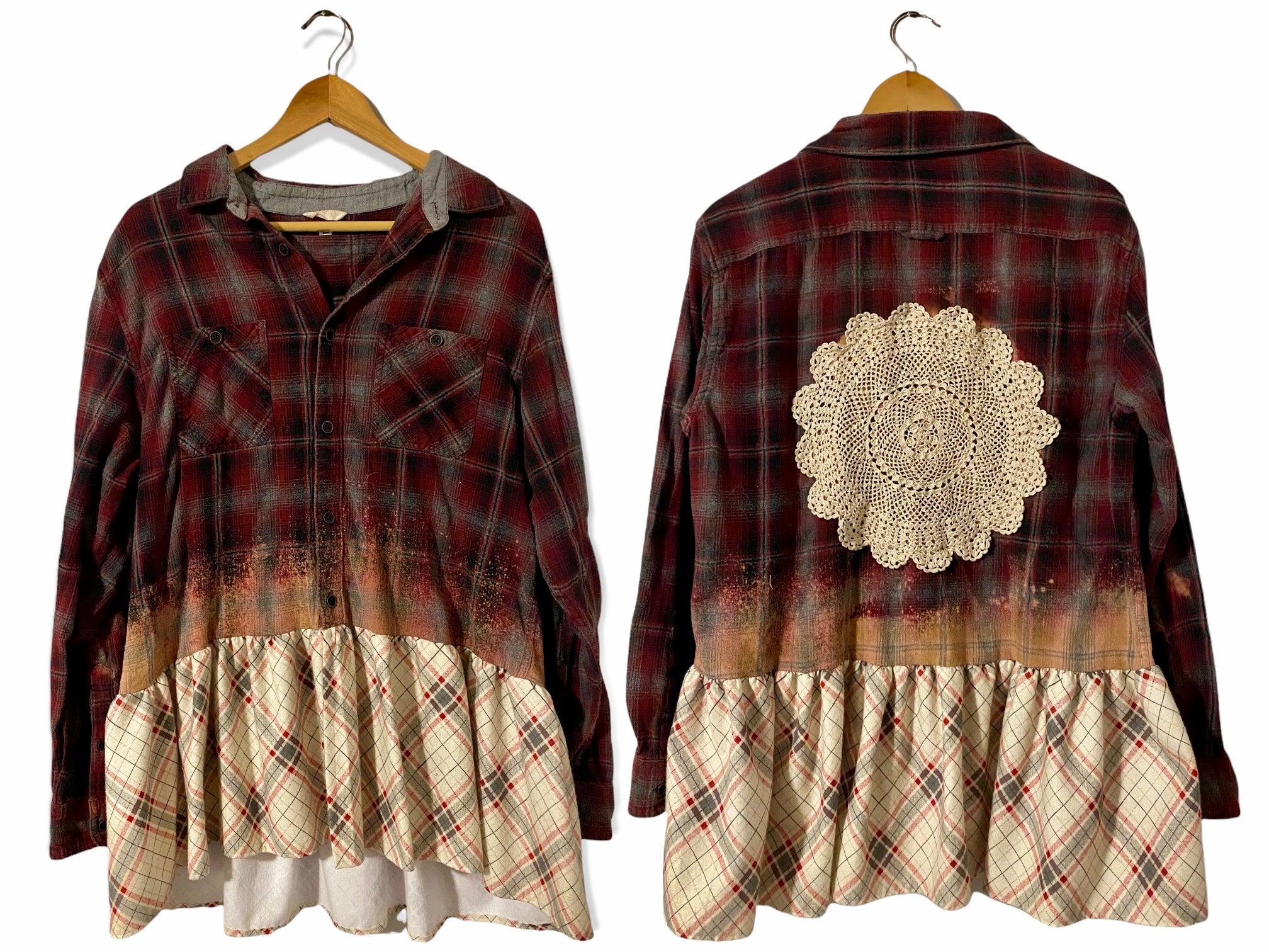 Flannel Tunic Shirt