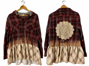 Flannel Tunic Shirt